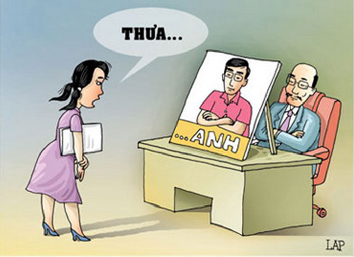 Gọi anh bằng chú