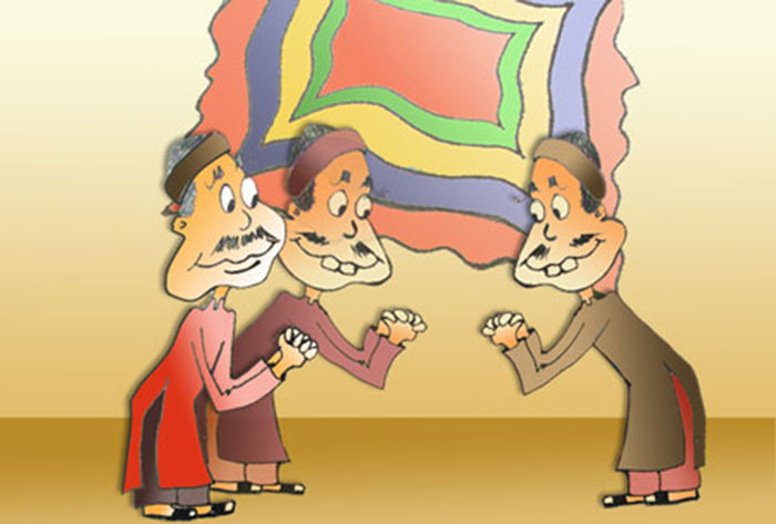 Năm mới chúc nhau - Trần Tế Xương