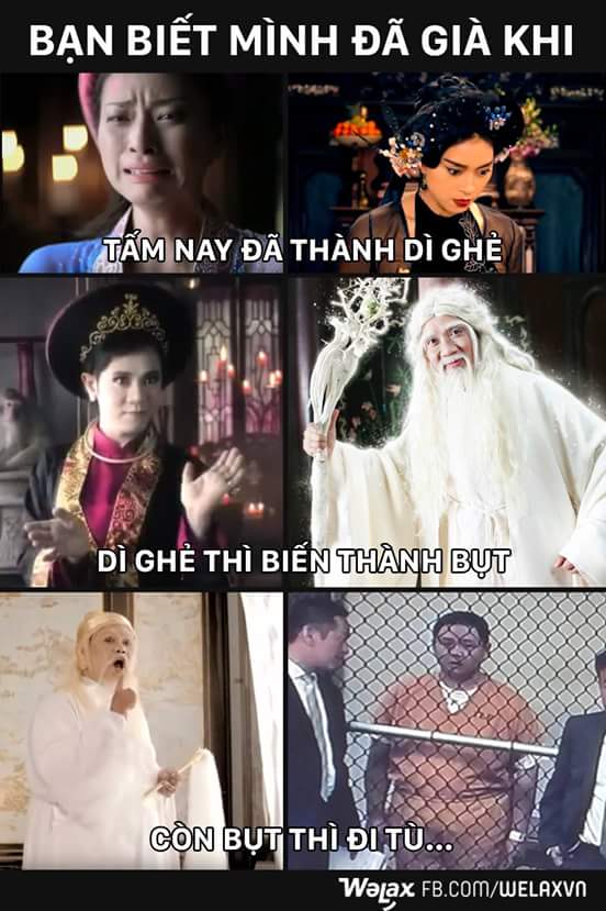 Bạn biết mình đã già khi…